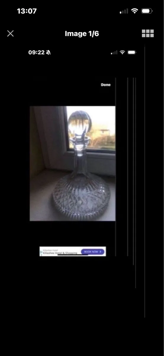 Waterford Crystal ‘Tramore’ Ships Decanter - Image 1