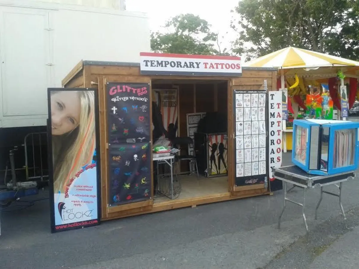 Temporary Airbrush Tattoo Mobile Kit for Events - Image 2