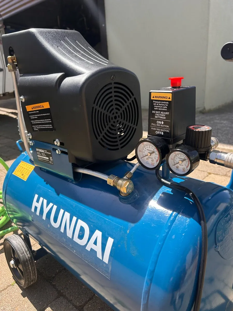 Hyundai 50l air compressor - Image 3