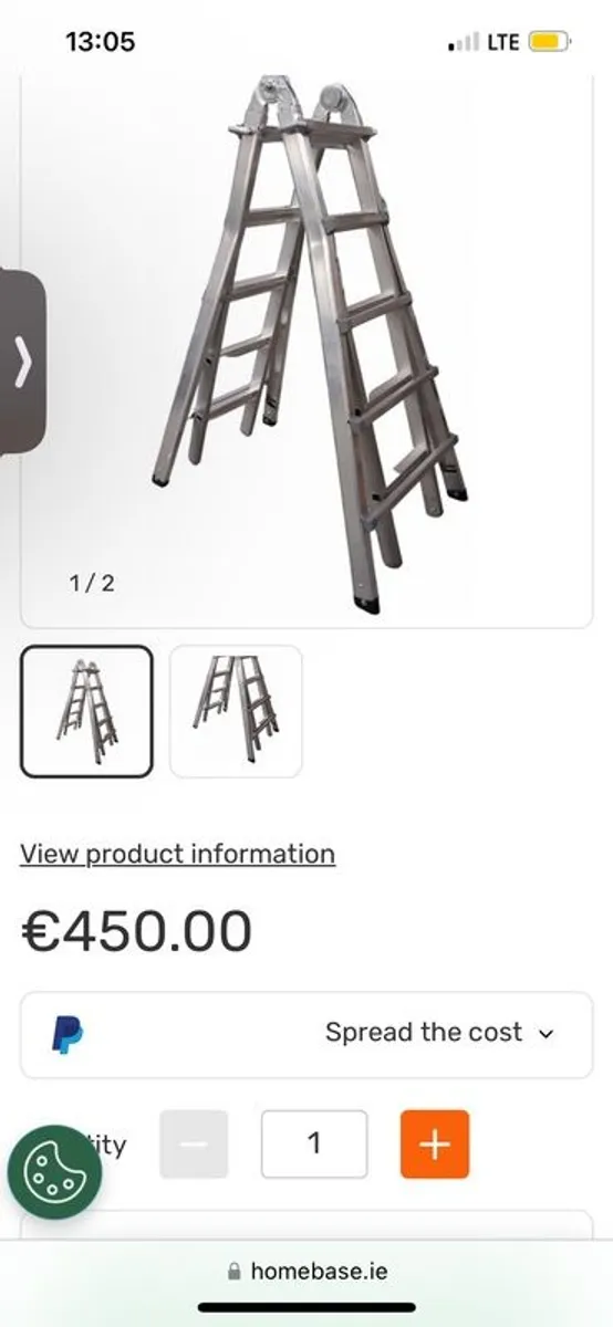 Stradbally professional Ladder - Image 2