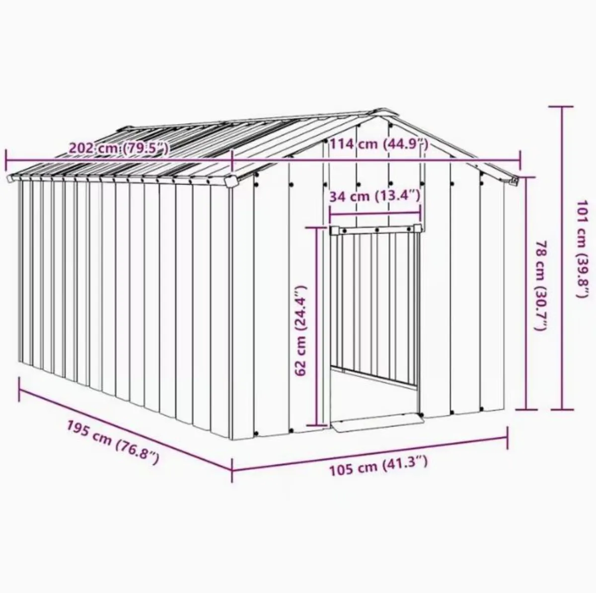 Steel Dog Kennel Free delivery - Image 4
