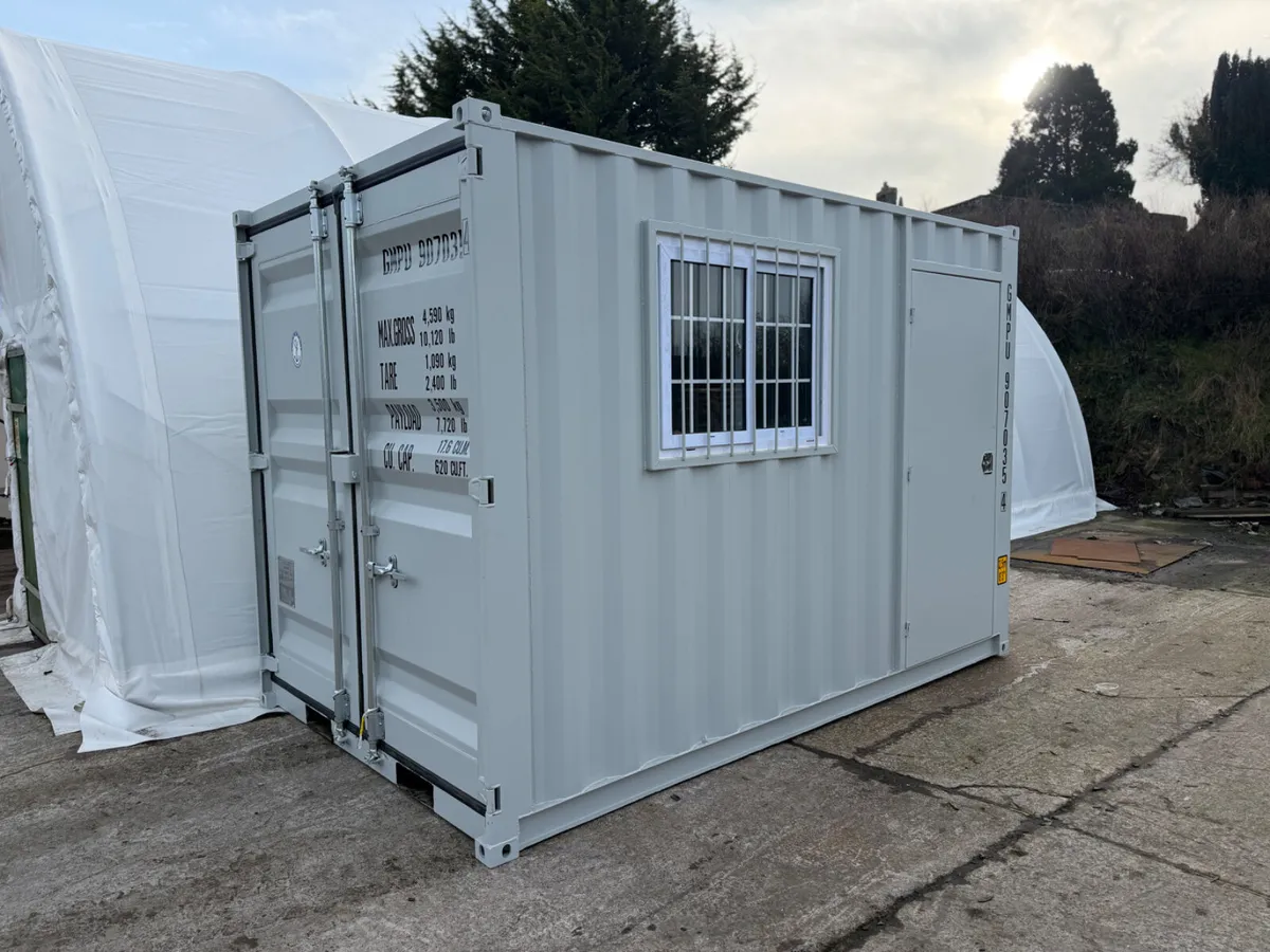 New 12ft Mini Site Container Office - Image 3