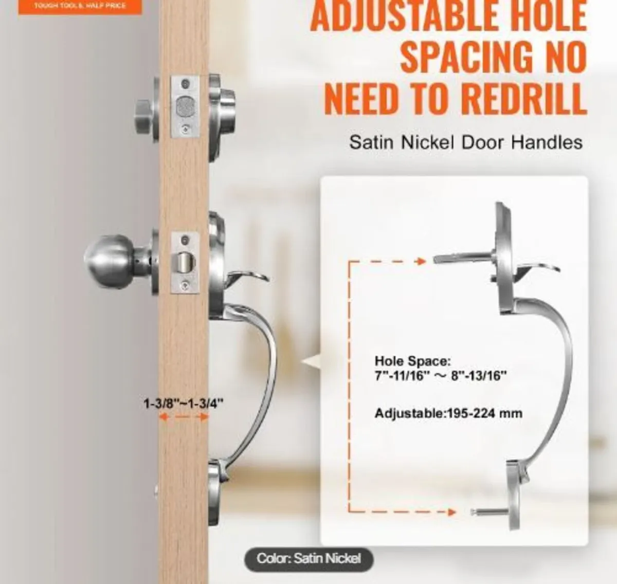 Front Door Handle and Deadbolt Set - Image 3