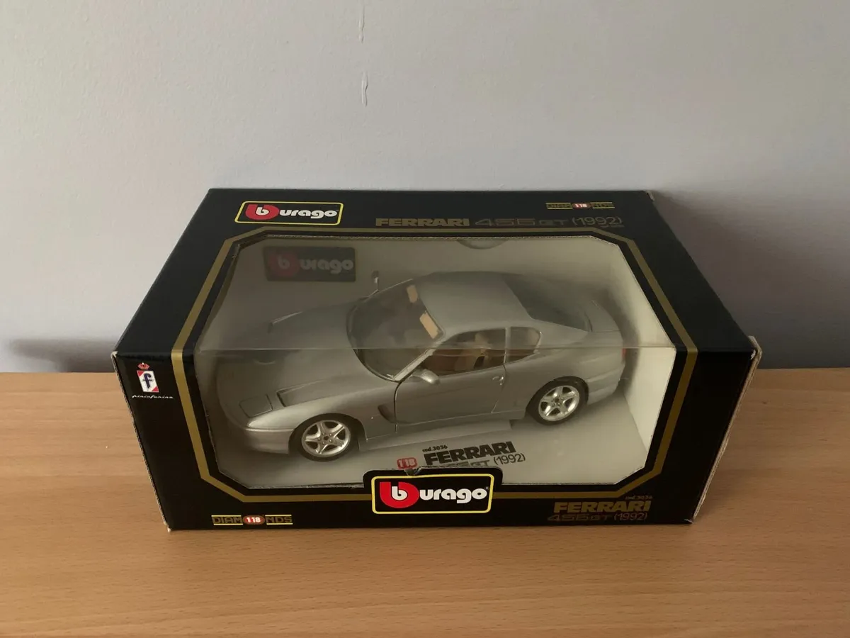 1992 Ferrari 456GT 1/18 Burago Model Car - Image 3