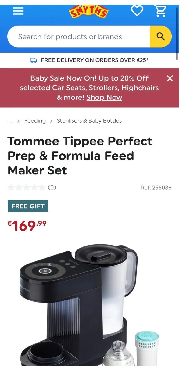 Tommee tippee perfect prep formula feed make *NEW* - Image 2