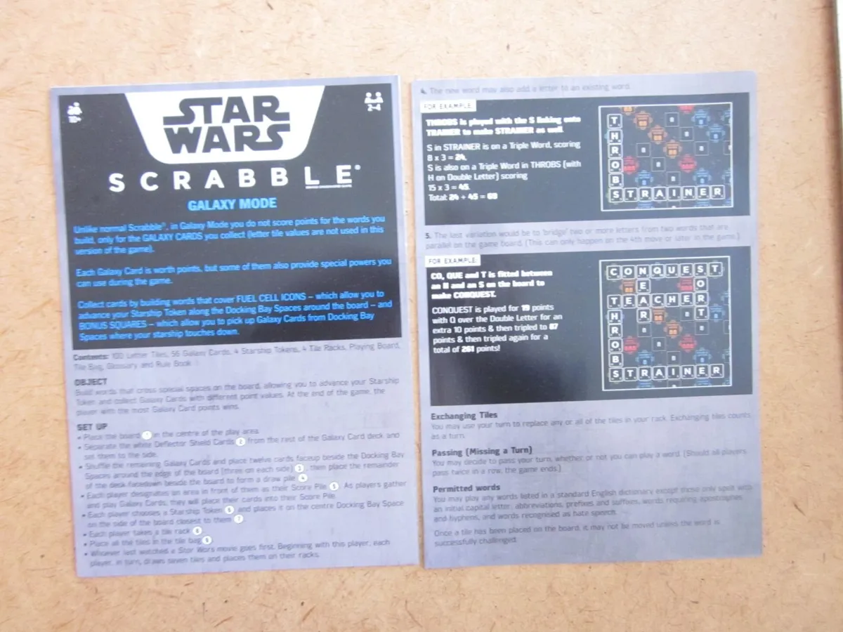 Star Wars Scrabble Board Game - Image 4