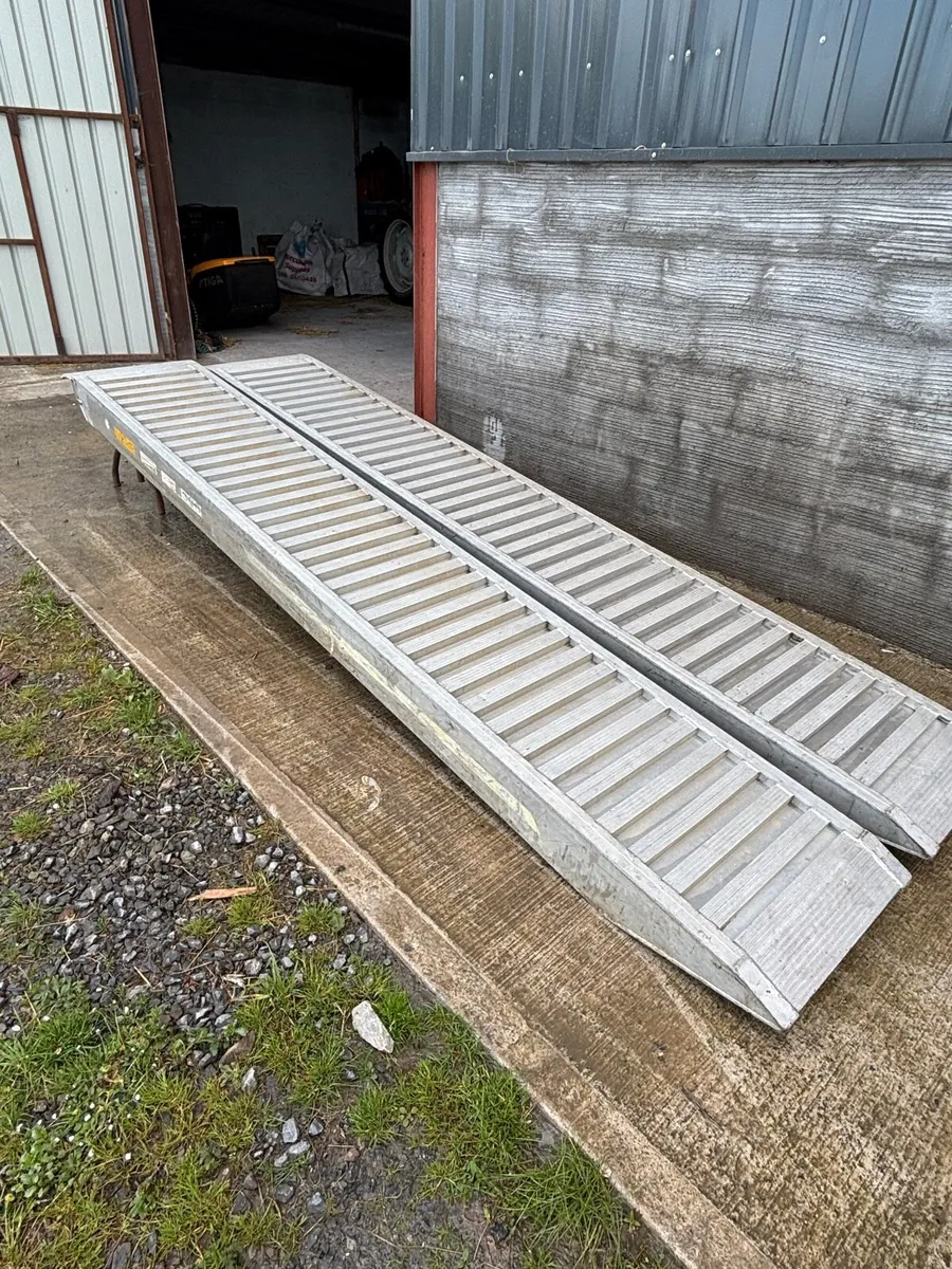 Aluminium ramps - Image 1