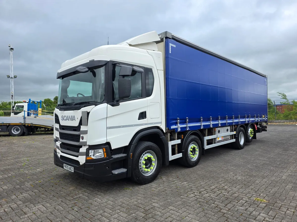 2021 Scania G410 8X2 30ft curtainsider - Image 3