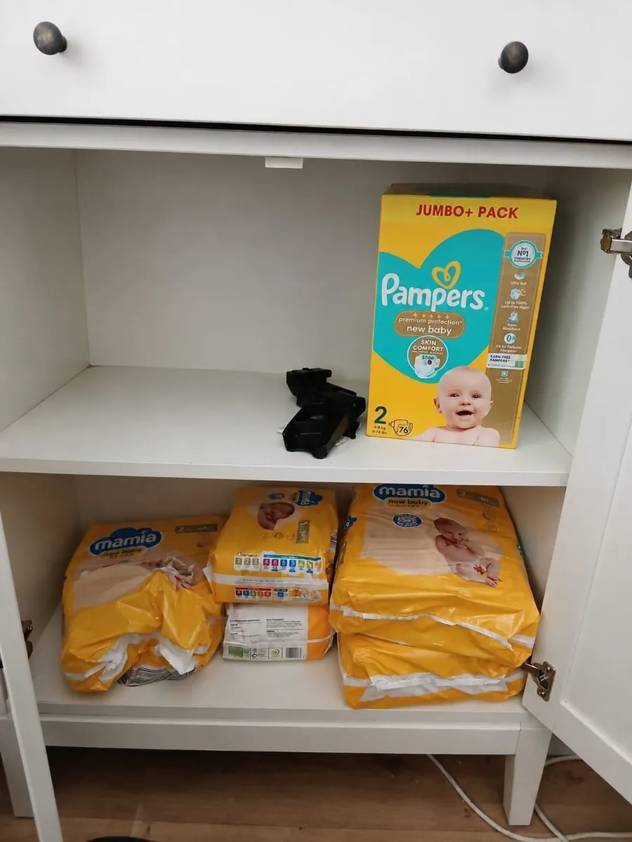 Nappies size 1 and 2