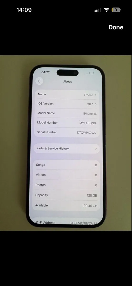 iPhone 16 pink 128gb - Image 2