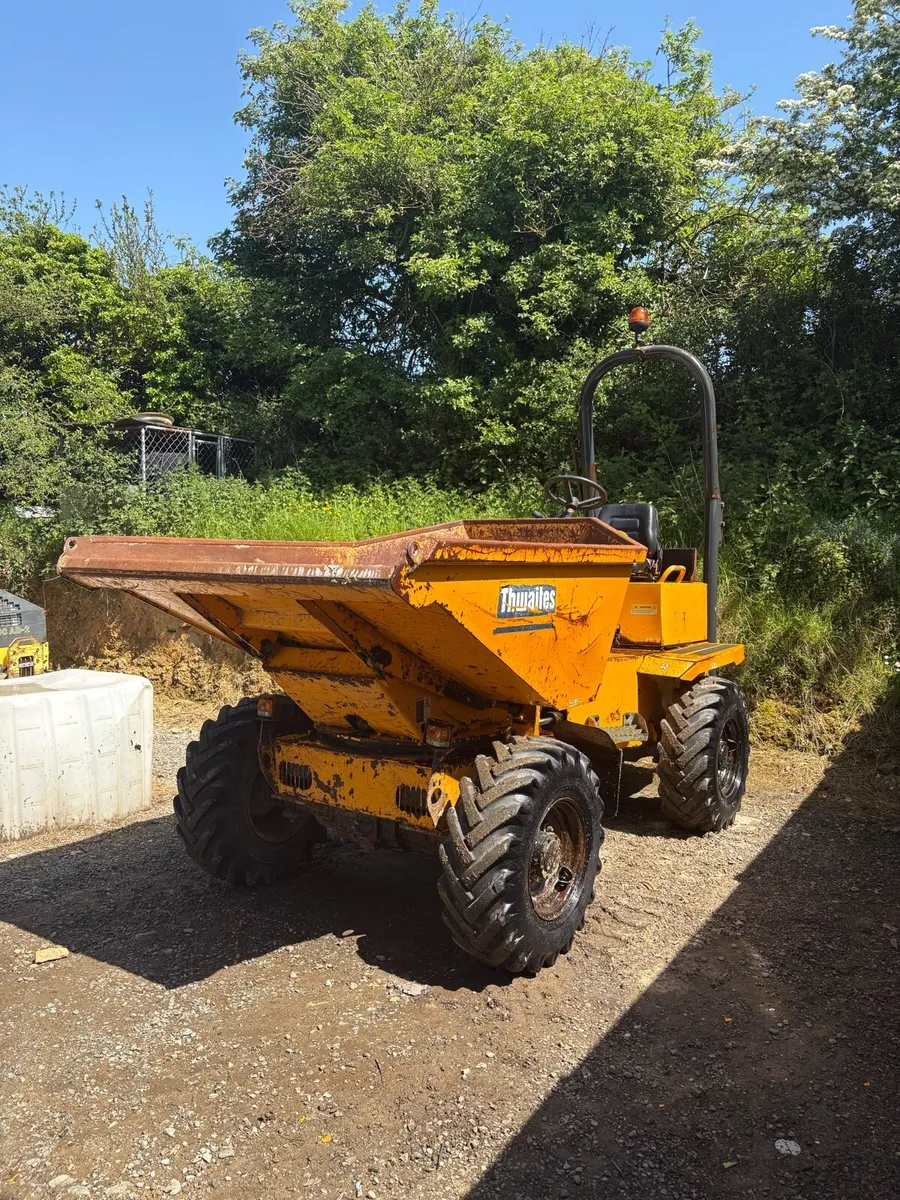 2015 thwaites 3 ton swivel dumper - Image 2