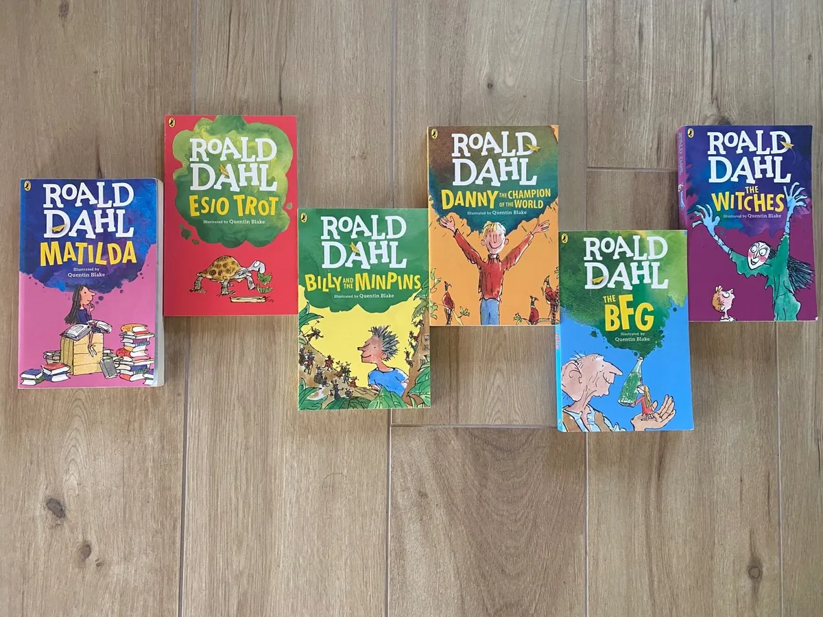 6 Roald Dahl books - Image 1