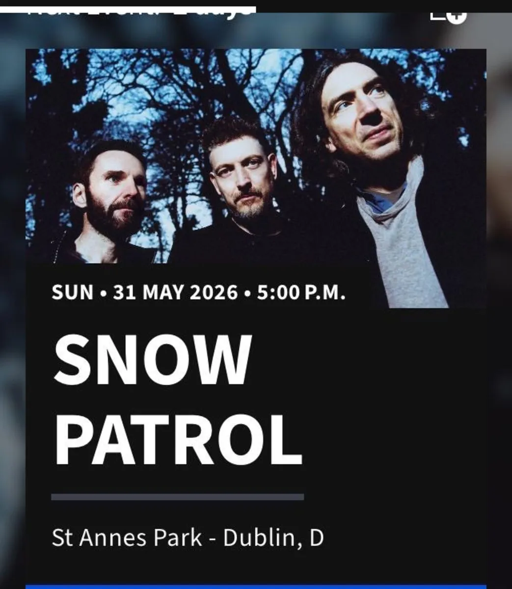 Snow Patrol Tickets