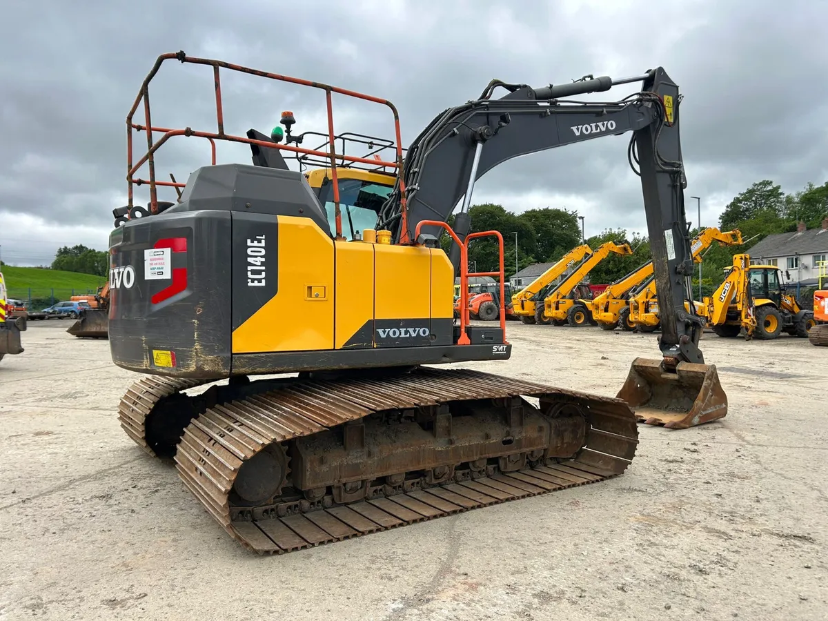2020 Volvo EC140 EL Bog Master - MULLANS - Image 4