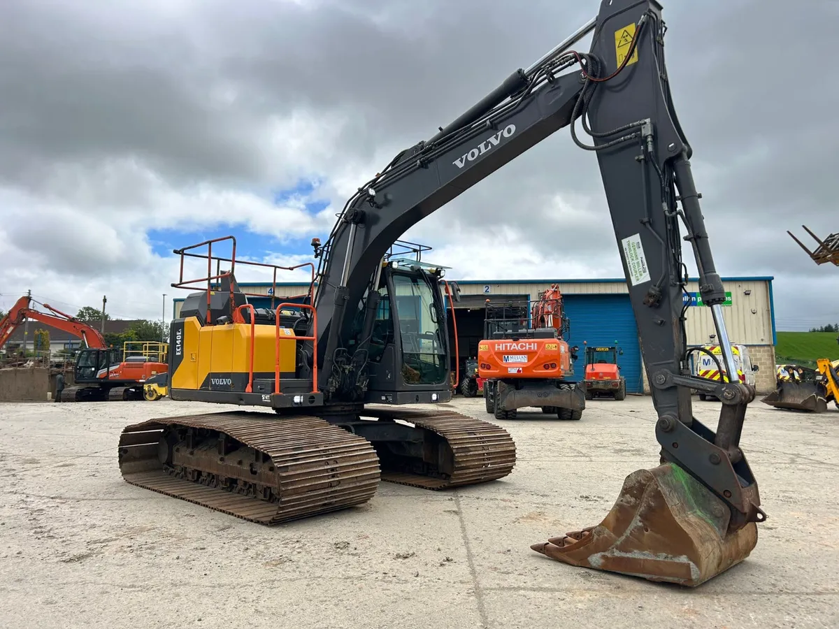 2020 Volvo EC140 EL Bog Master - MULLANS - Image 2