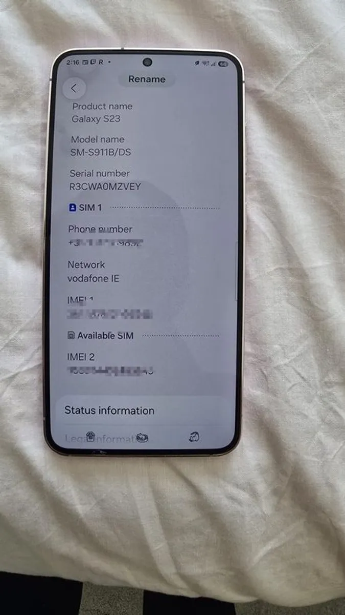 Samsung Galaxy S23 in Lavender Colour - Image 3