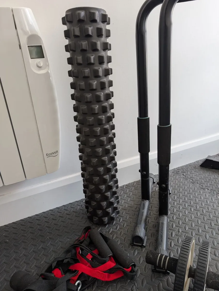 Adjustable Dumbbells (24kg each), Bench & Assorted - Image 2