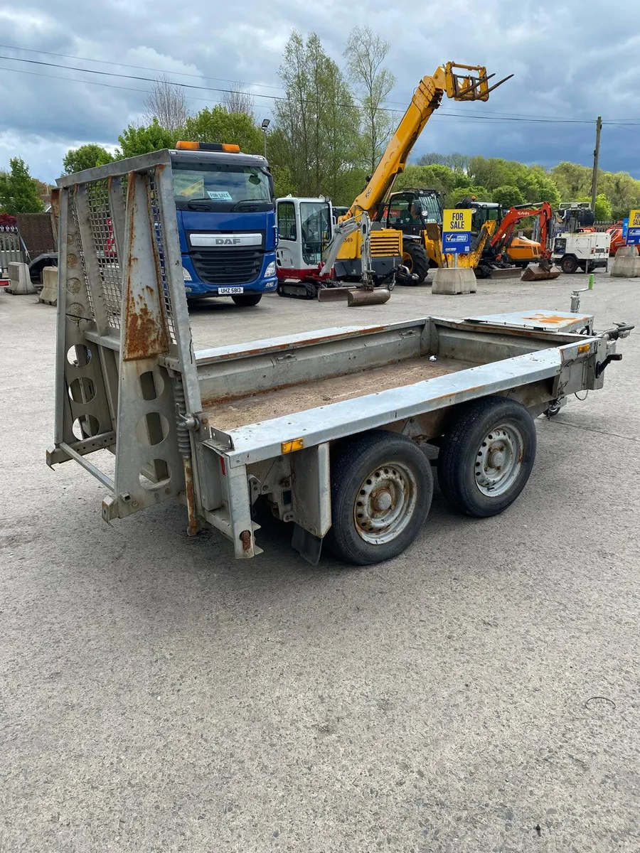IFOR WILLIAMS GX84 8FT X 4FT PLANT TRAILER - Image 4