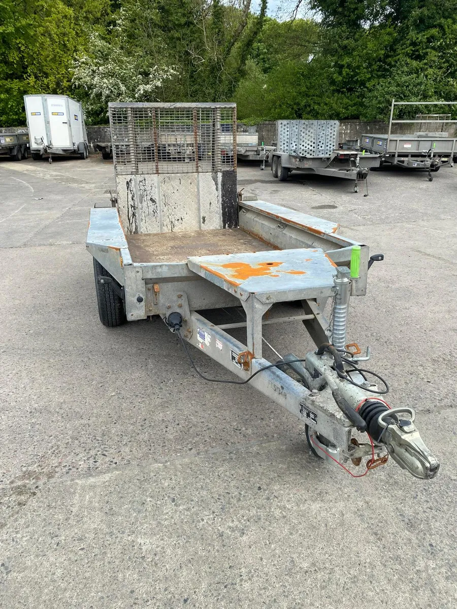 IFOR WILLIAMS GX84 8FT X 4FT PLANT TRAILER - Image 1