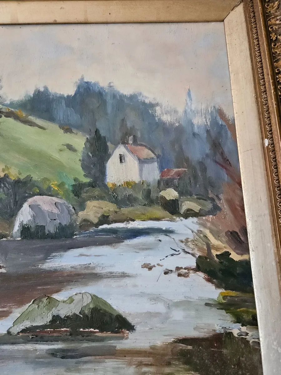 Picture Oil on Canvas - Image 3