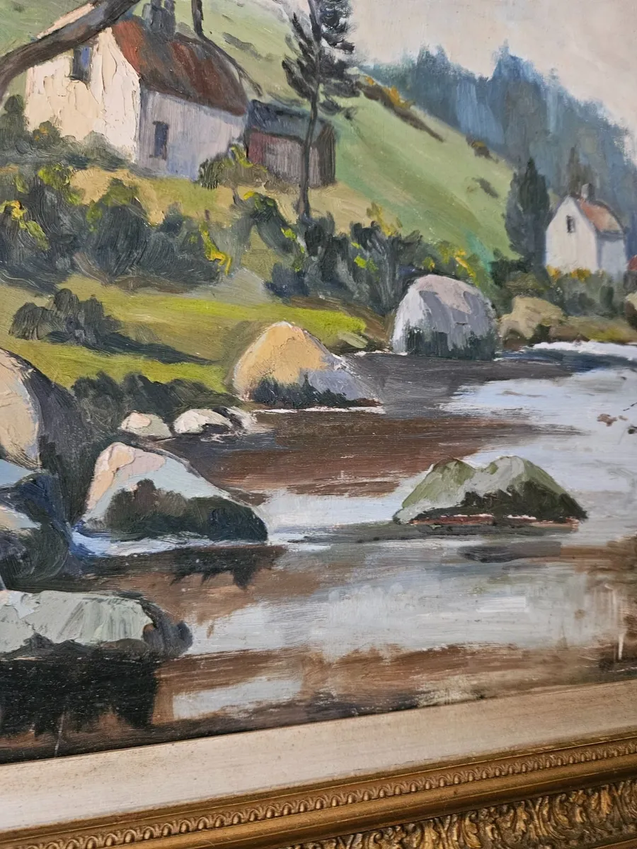 Picture Oil on Canvas - Image 2