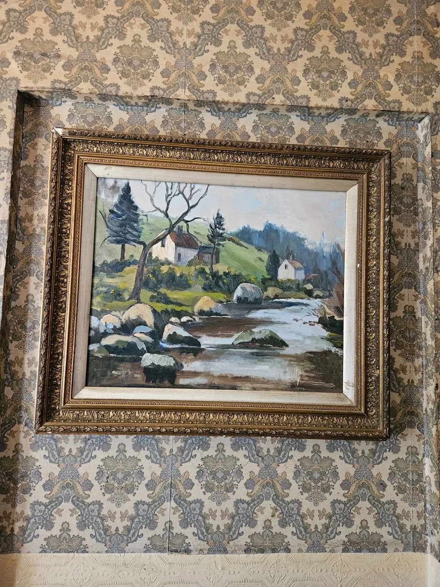 Picture Oil on Canvas - Image 1