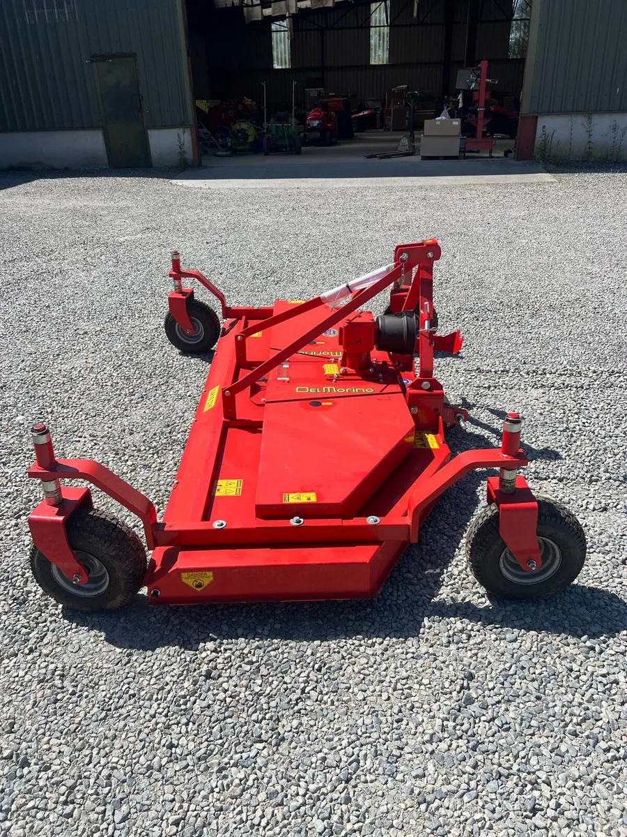 NEW DEMO DELMORINO 8ft FINISHING MOWER - Image 3