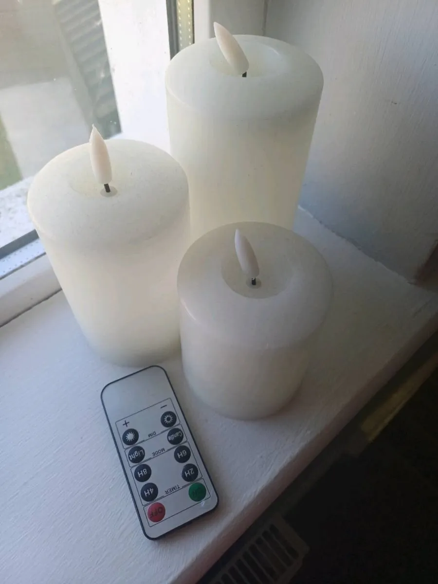 Candle and Candle holders - Image 1