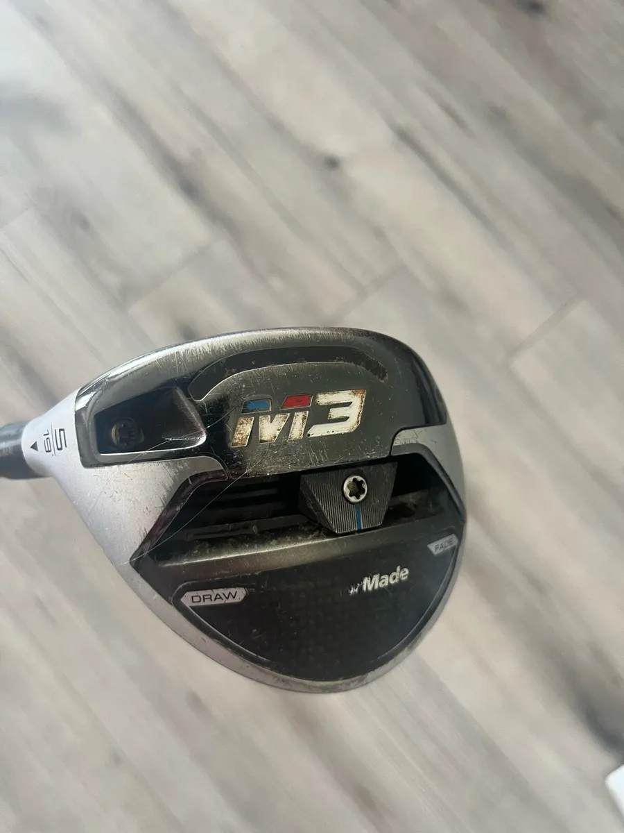 TaylorMade M3 Left Handed 3 Wood - Image 2