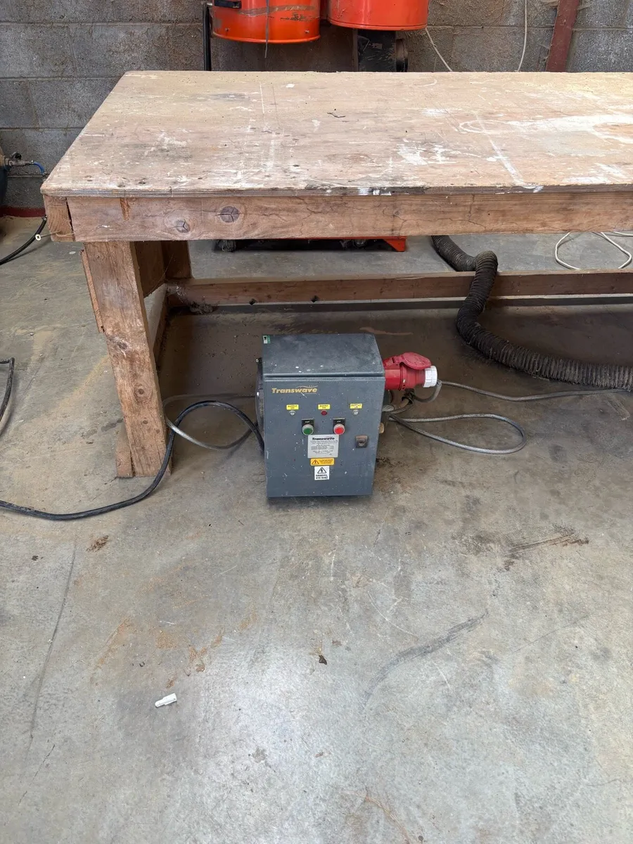 Panel saw. 3 phase converter.Edge bander. Planer. - Image 3