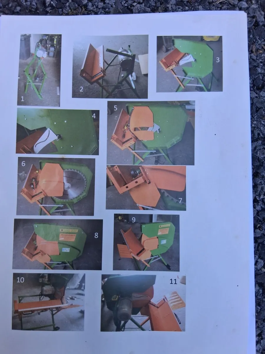 Log cutting saw from Hartnett Products - Image 4