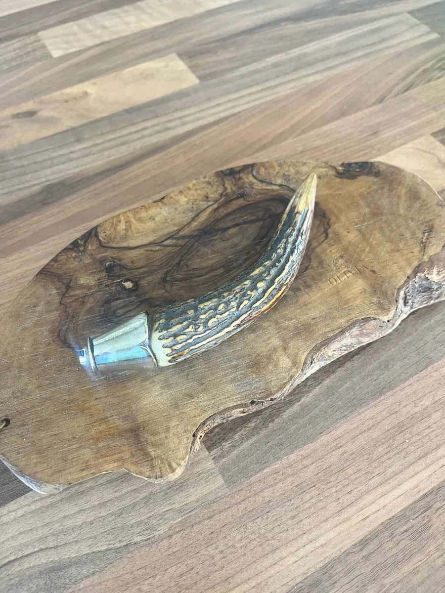 Antique Stag Horn Trinket - Image 3