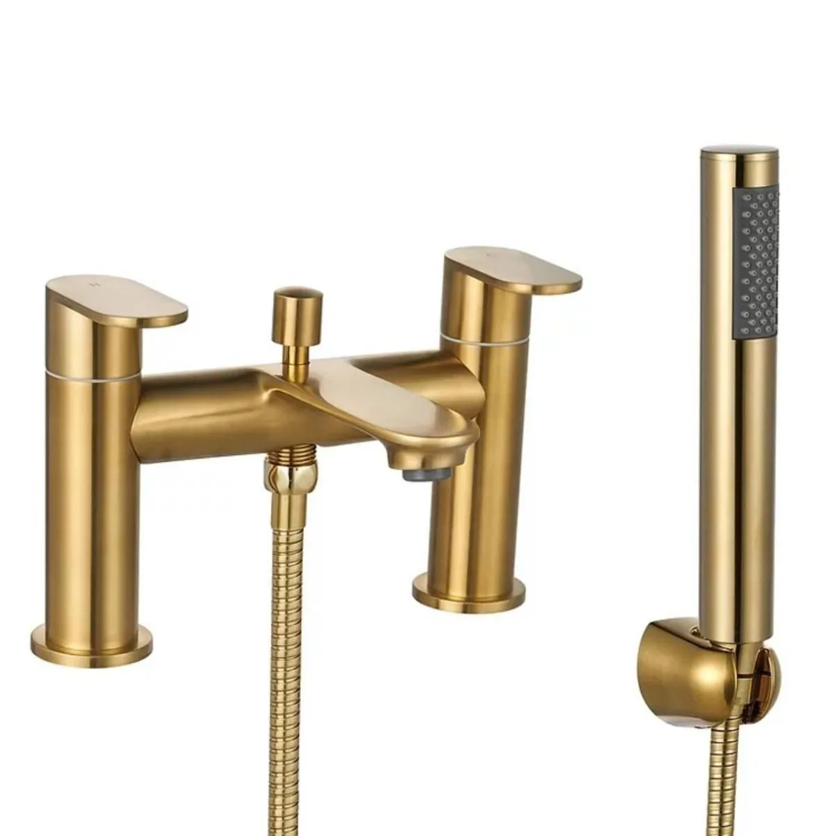 Bath Shower Mixer Tap | Brushed Brass | Niagara - Image 1