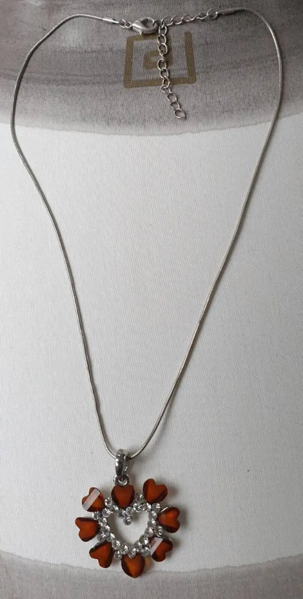 Heart-Shaped Necklace - Incl. Presentation Box - Image 1