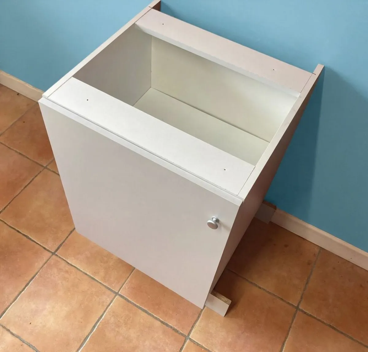 White Storage Cabinet - For Kitchen/Utility Room - Image 1
