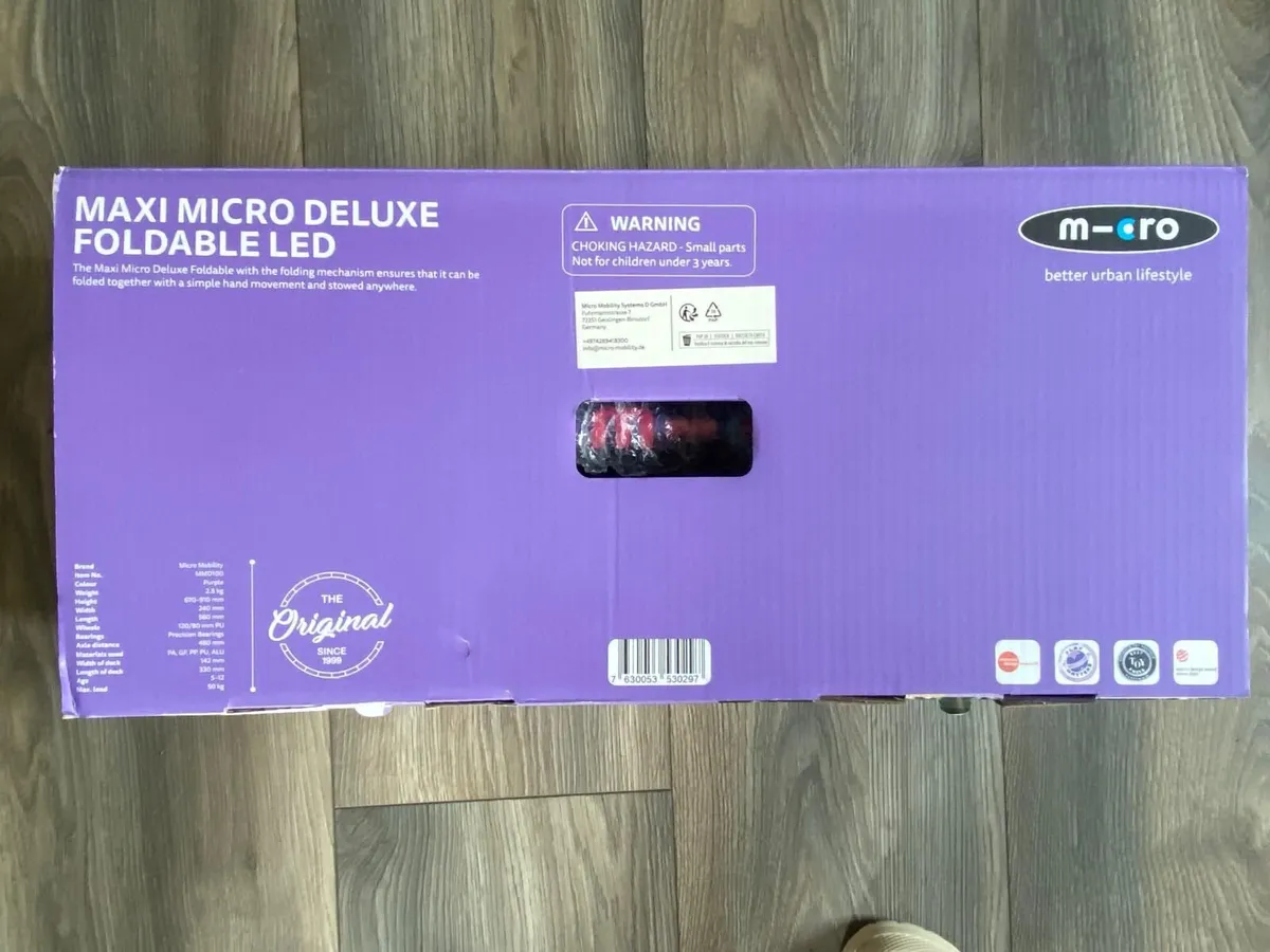 Micro Maxi Deluxe Foldable Led, Sealed in Box - Image 4