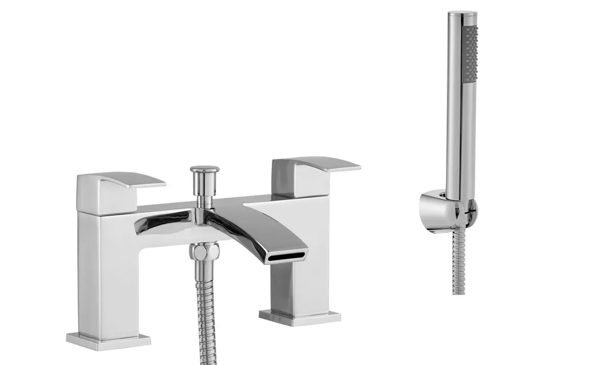 Waterfall Bath Shower Mixer Tap | Chrome - Image 4
