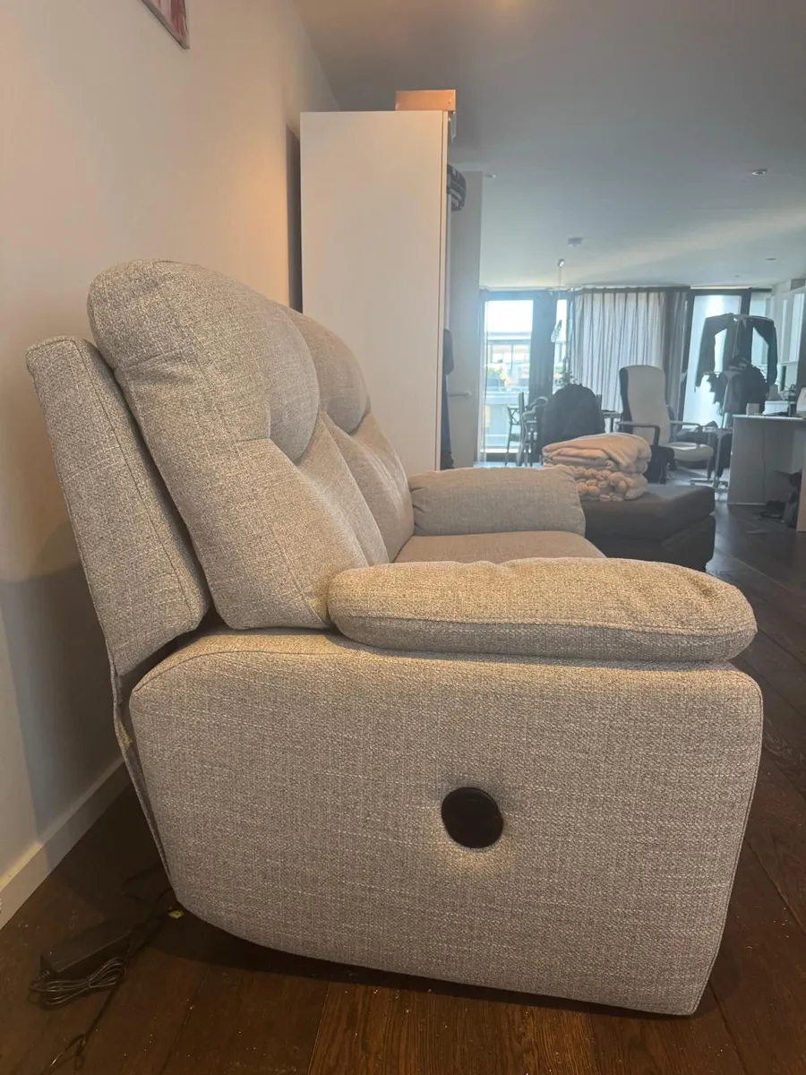 Danielle 2 Seater Power Recliner Sofa - Image 2