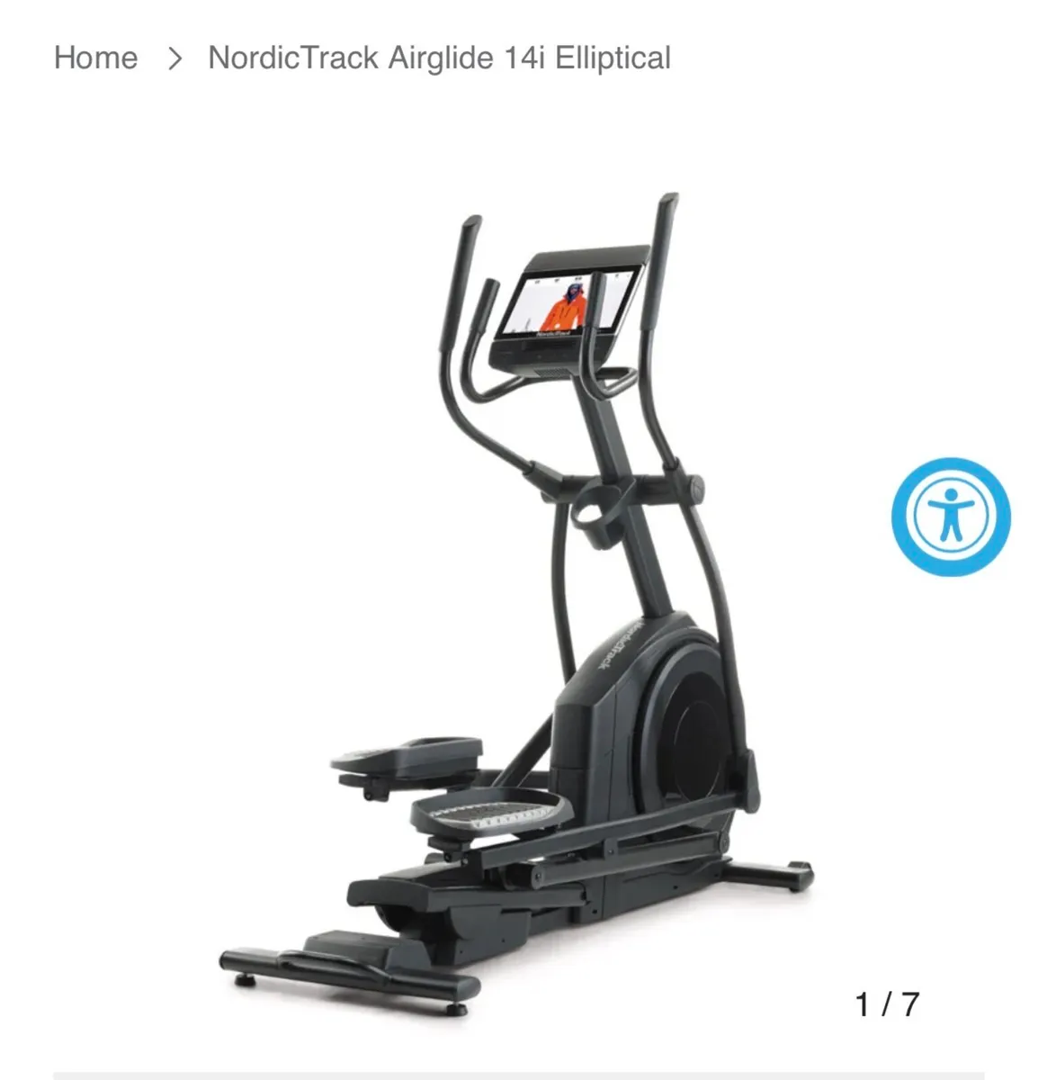 NordicTrack Airglide 14i Elliptical - Image 1