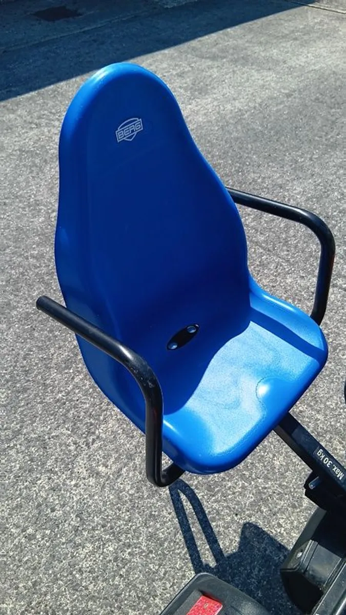 BERG Pedal Go-Kart 2-Seater - Mint Condition - Like New - Image 3