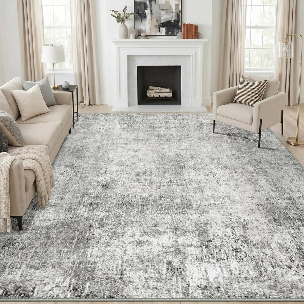 Extra Large Rugs Living Room 240x300 cm Modern - Image 1