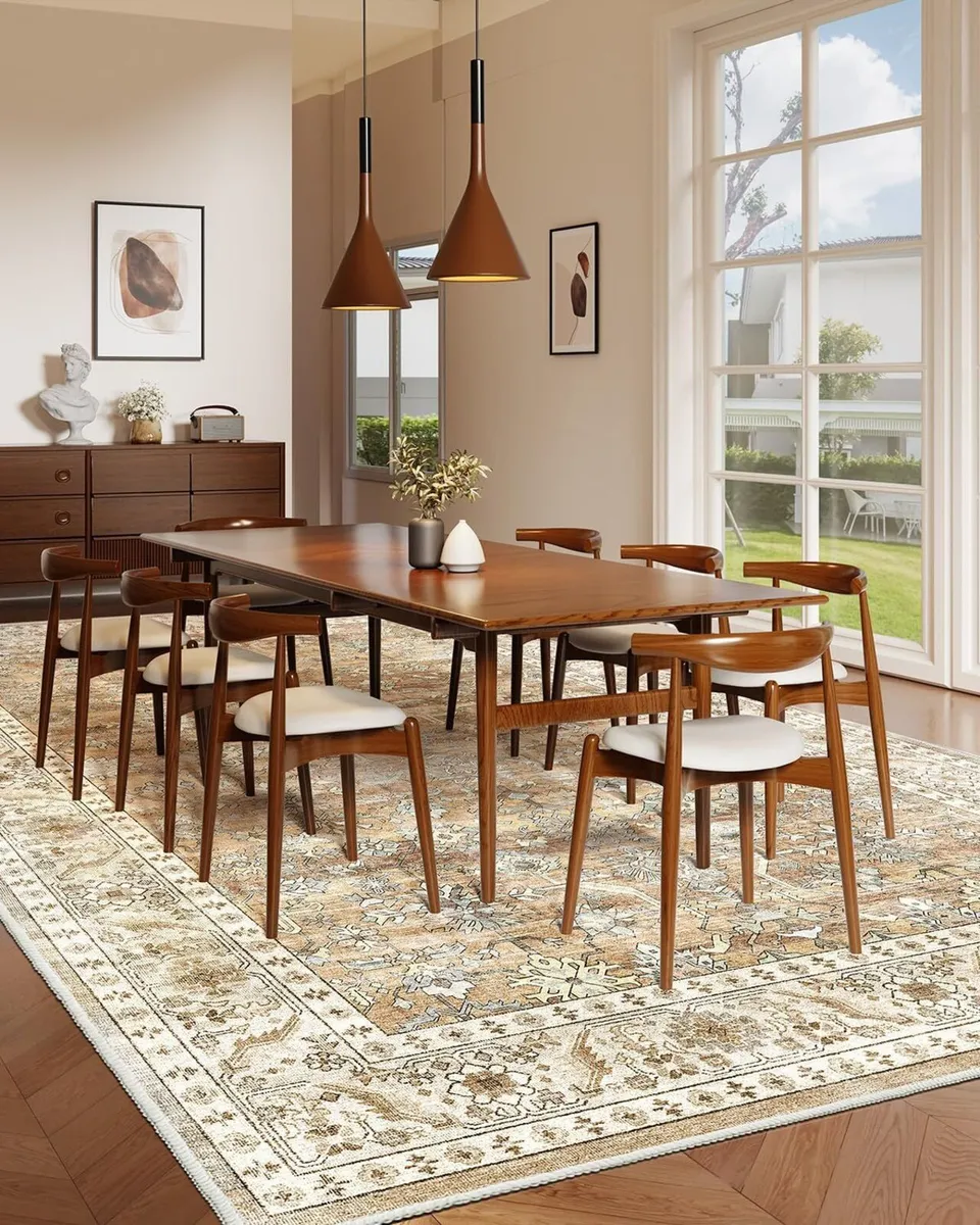 Vintage Washable Rugs for Living Room - 200x300cm - Image 3
