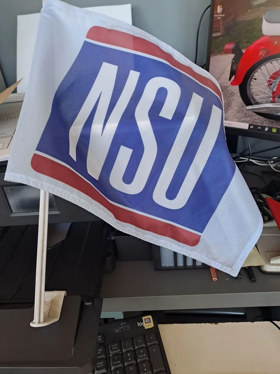 NSU Car Flag - Image 1