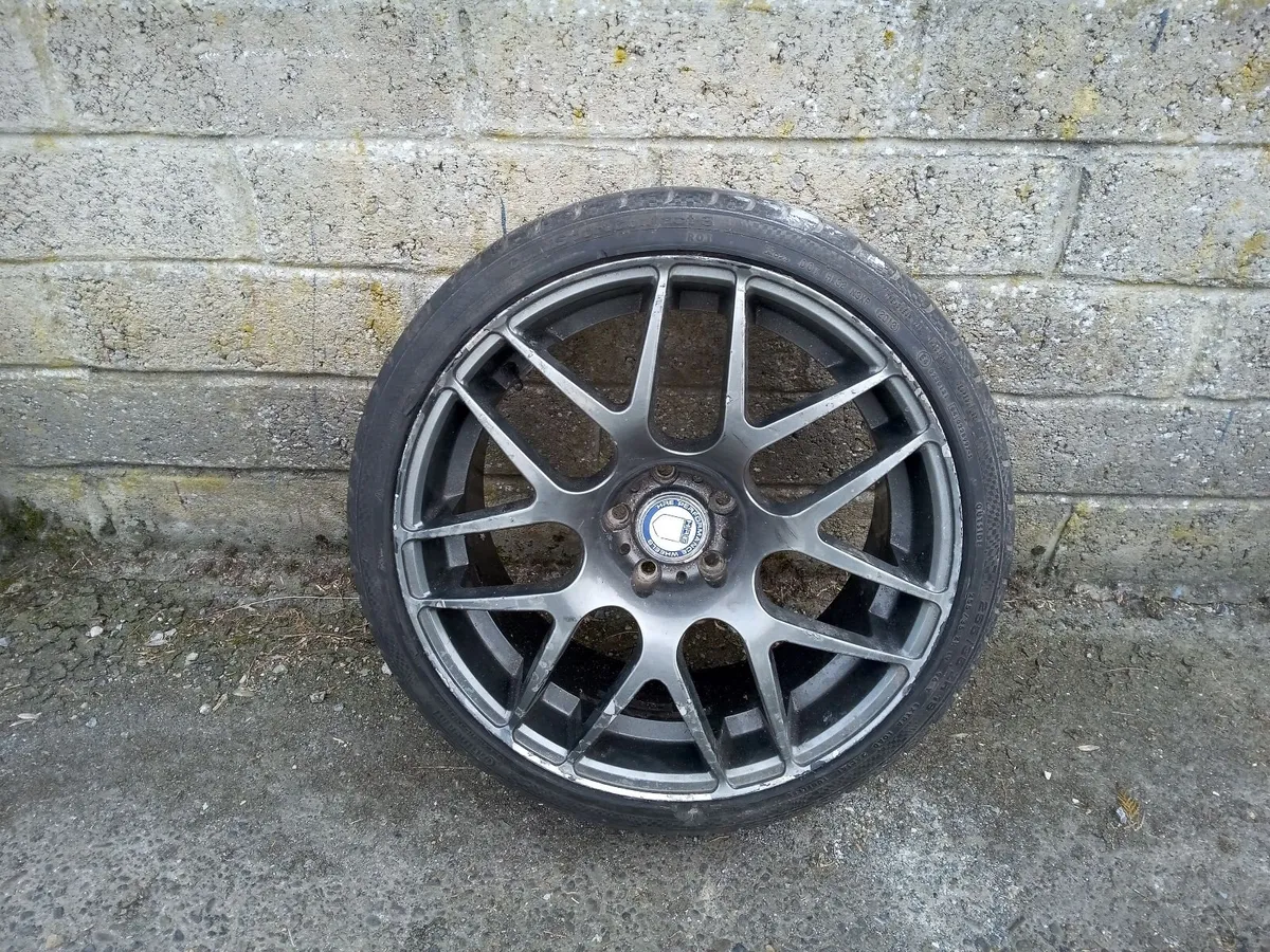 19" HRE alloy spare 5x112 - Image 1