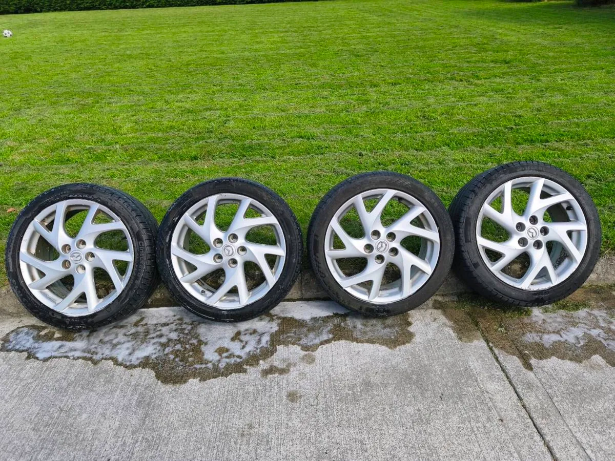 Mazda 18" alloys