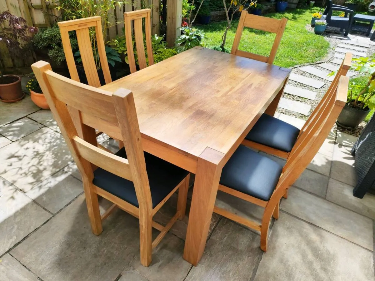 Oak table - Image 4