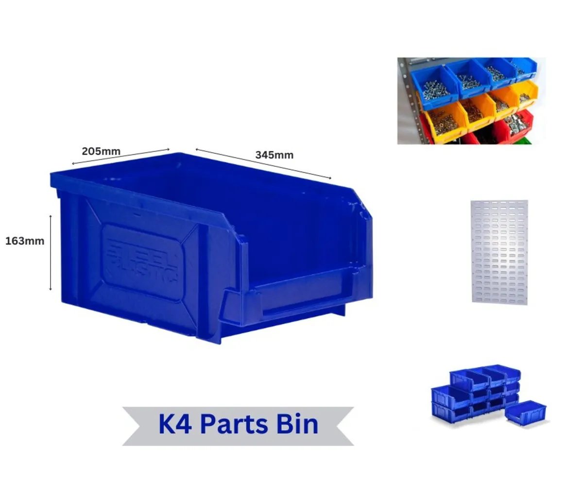 24 x Storage picking boxes for parts