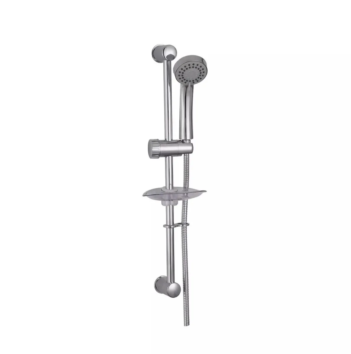 Slide Rail Shower Kit - Chrome - Image 1