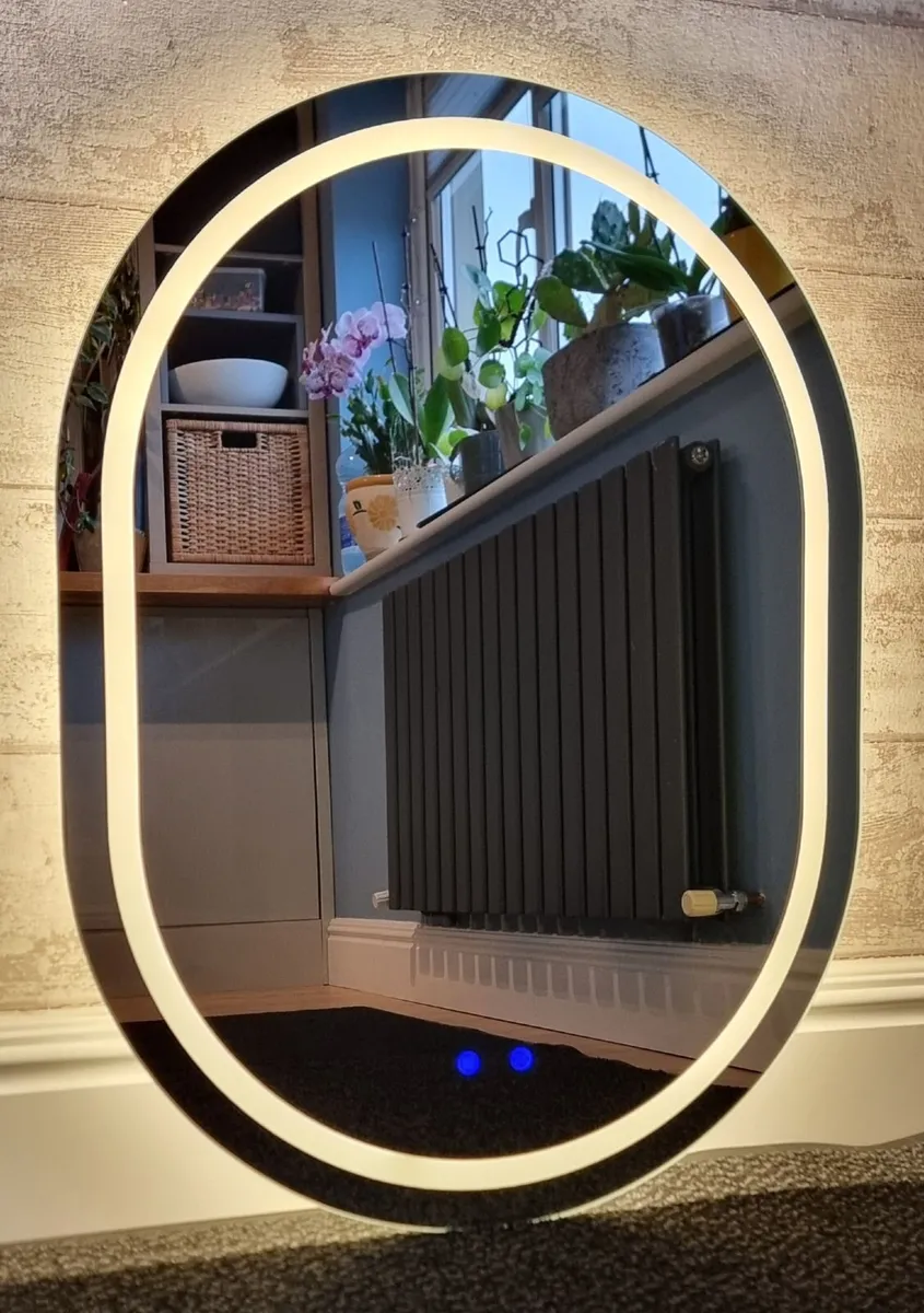 LED Bathroom Mirror Demister Dual LED Ensuite - Image 4