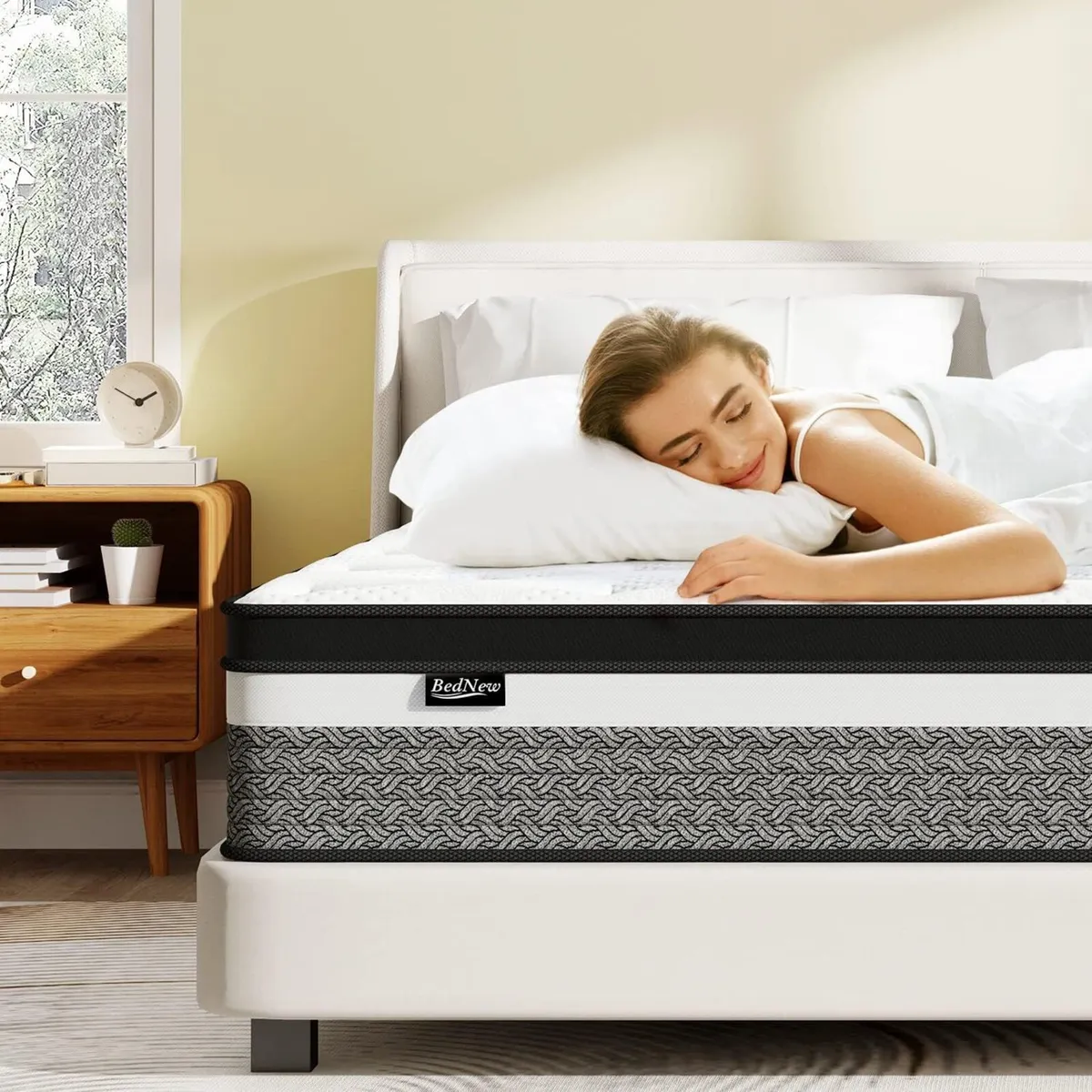 Small Double Mattress 32cm Hybrid Mattresses Size - Image 1